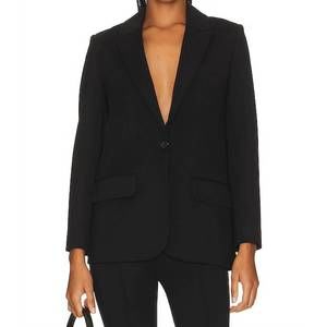 NEW GREY/VEN prescott blazer in black